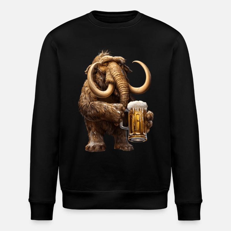 Mammoth - Stanley/Stella ROLLER Unisex Organic Sweatshirt - black