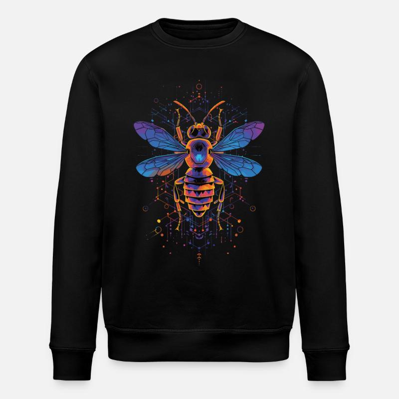 Bee - Stanley/Stella ROLLER Unisex Organic Sweatshirt - black