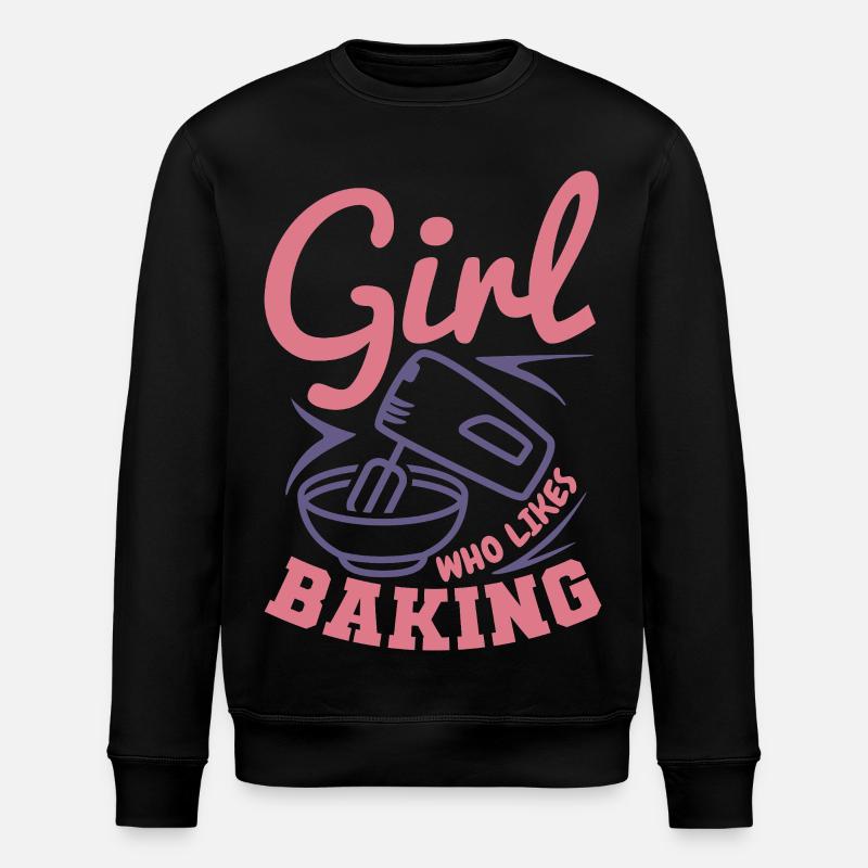 Baker - Stanley/Stella ROLLER Unisex Organic Sweatshirt - black