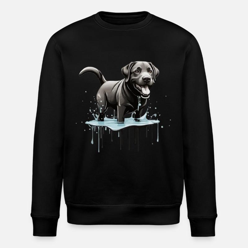 MIGNON LABRADOR NOIR - Sweat bio ROLLER Stanley/Stella Unisexe - noir