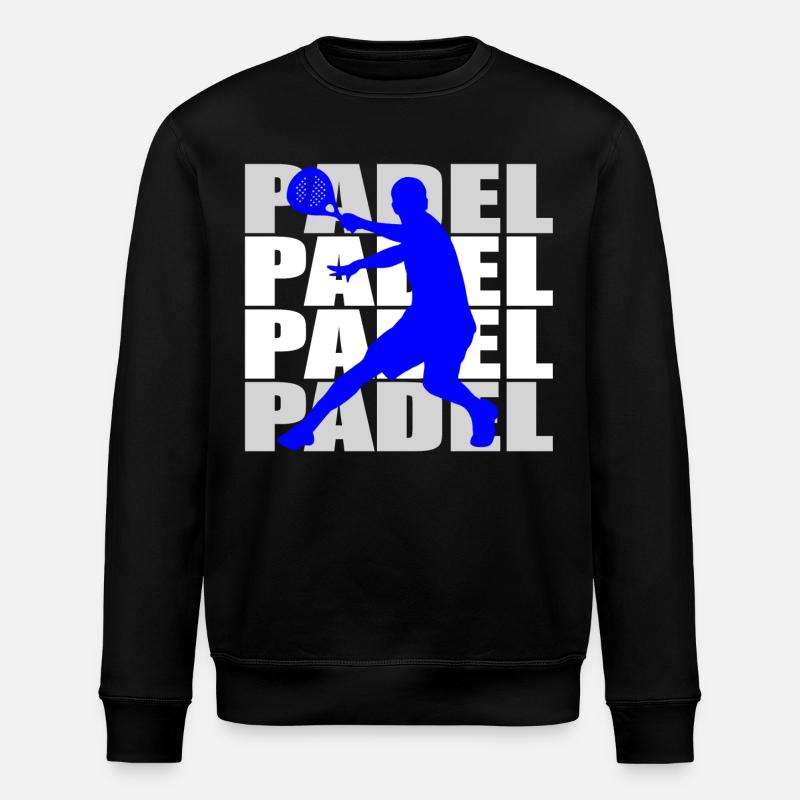 Padel - Stanley/Stella Unisex Bio-Sweatshirt ROLLER - Schwarz