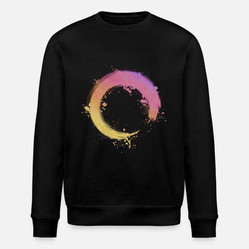 Cercle zen - Sweat bio ROLLER Stanley/Stella Unisexe - noir