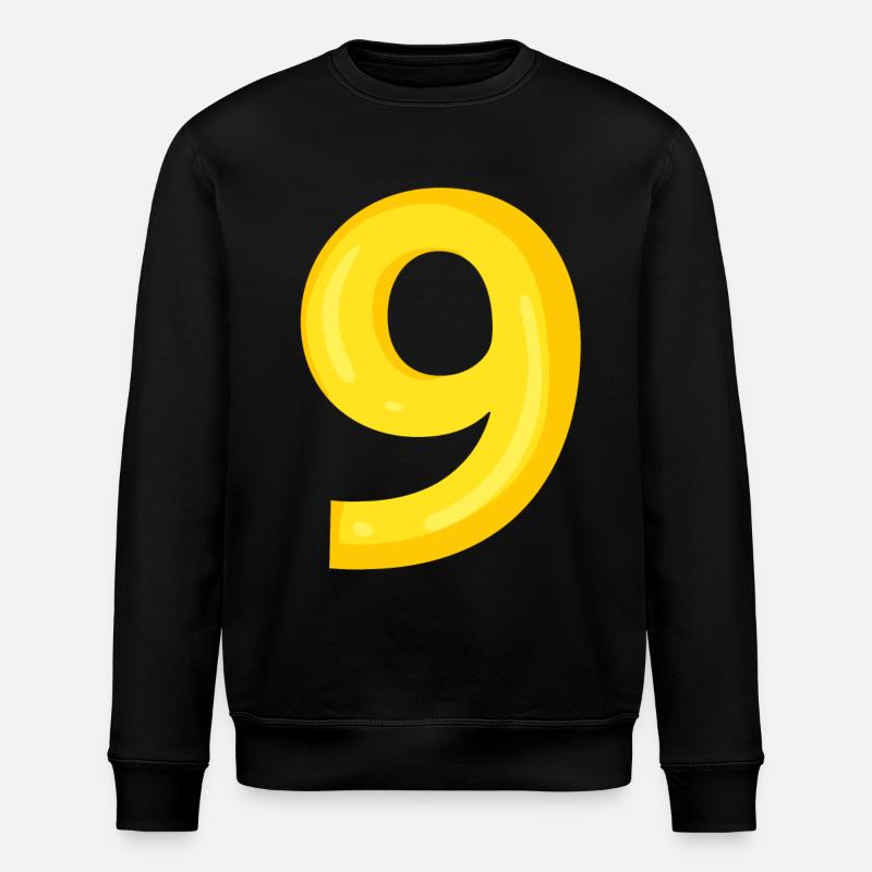9 yellow - Stanley/Stella ROLLER Unisex Organic Sweatshirt - black