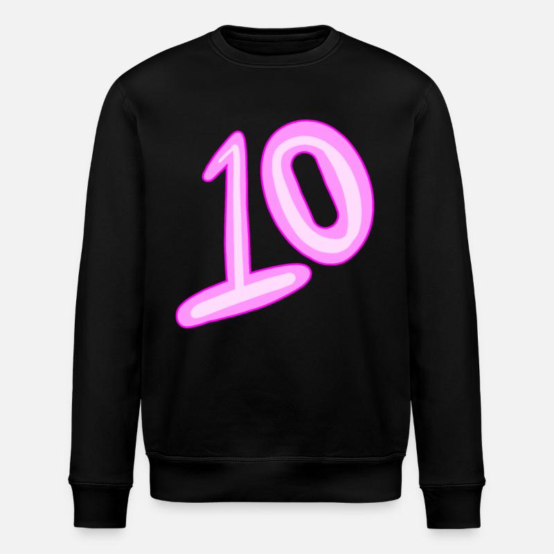 10 - Stanley/Stella ROLLER Unisex Organic Sweatshirt - black