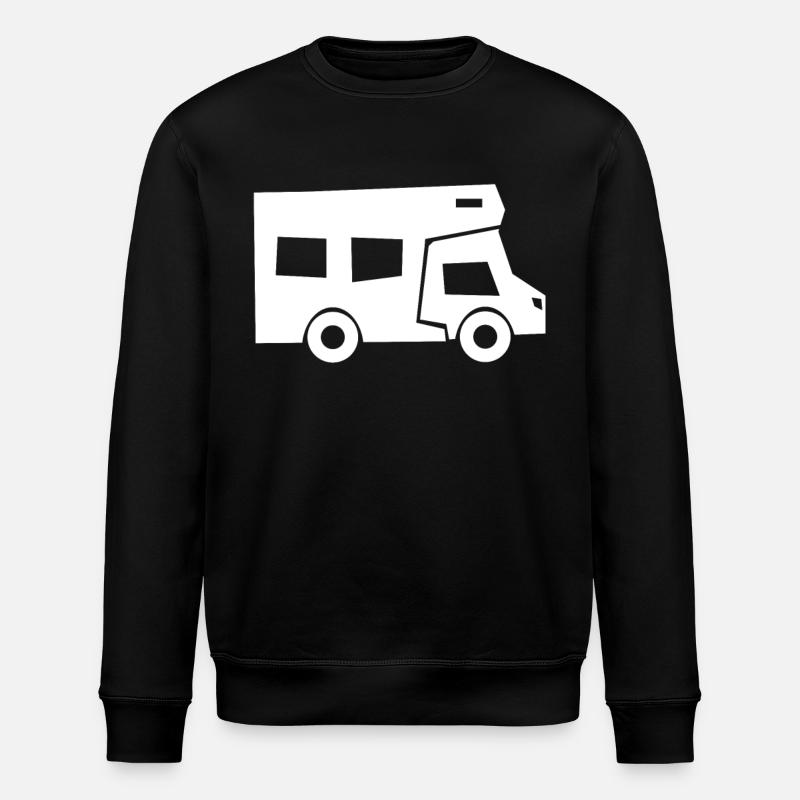 Caravane Camping Camping Camper - Sweat bio ROLLER Stanley/Stella Unisexe - noir