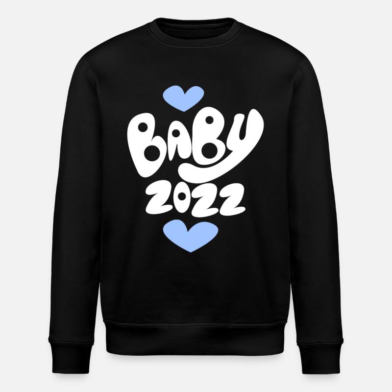 Baby 2022 - Stanley/Stella Unisex Bio-Sweatshirt ROLLER - Schwarz