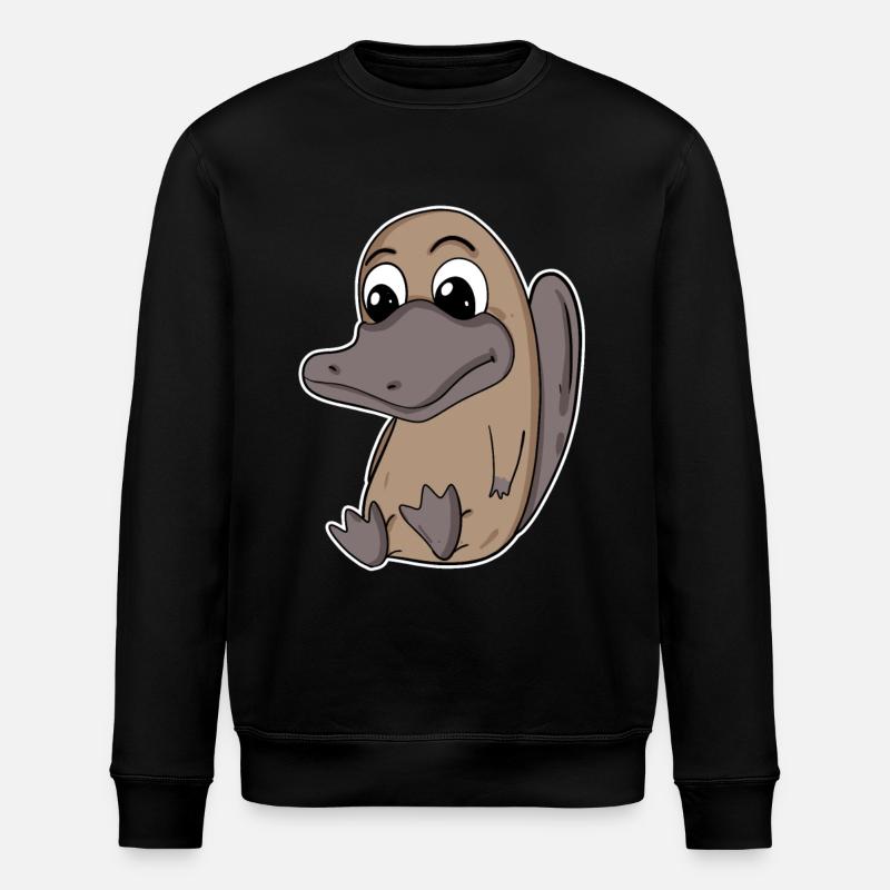 Ornithorynque - Sweat bio ROLLER Stanley/Stella Unisexe - noir