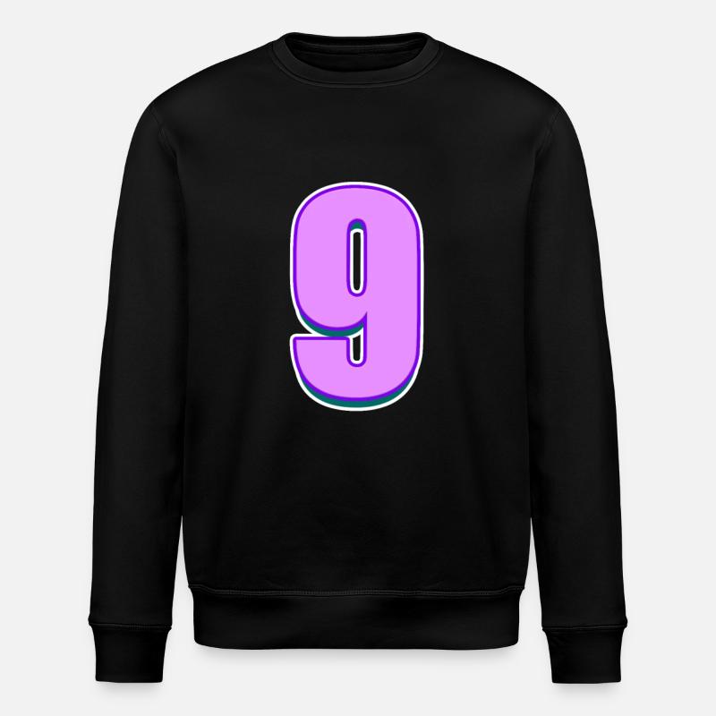 9 - Stanley/Stella ROLLER Unisex Organic Sweatshirt - black