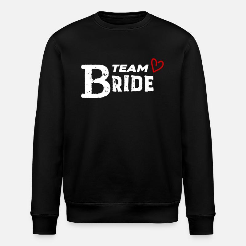 Bridal Wedding Celebration - Stanley/Stella ROLLER Unisex Organic Sweatshirt - black