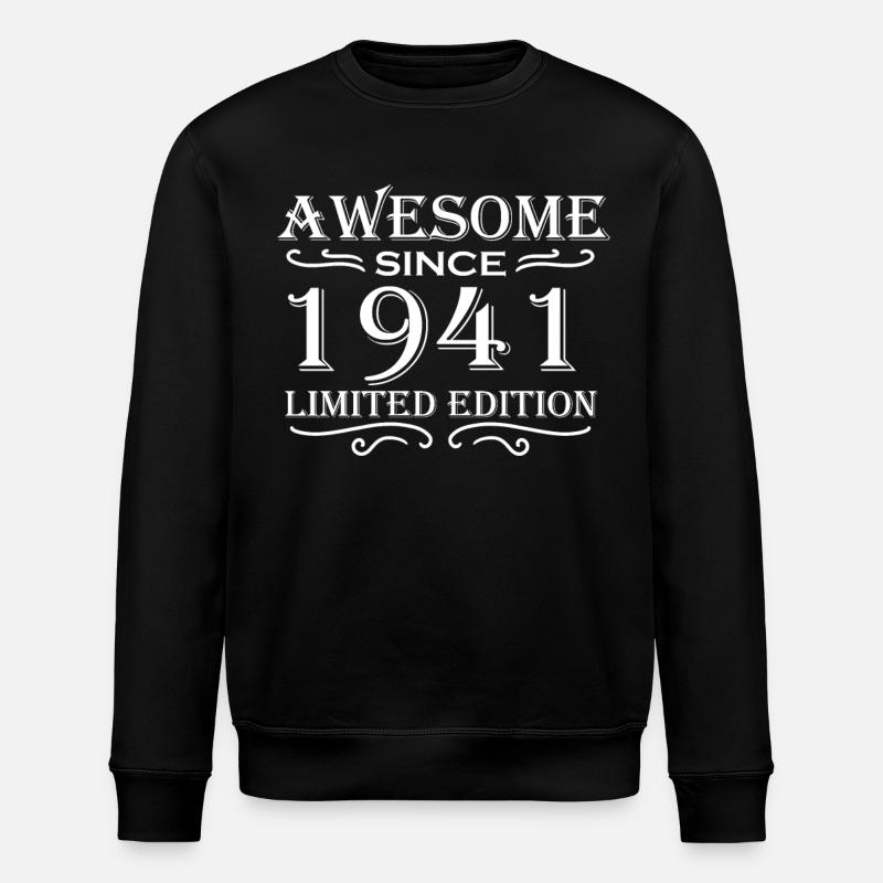 1941 - Sweat bio ROLLER Stanley/Stella Unisexe - noir