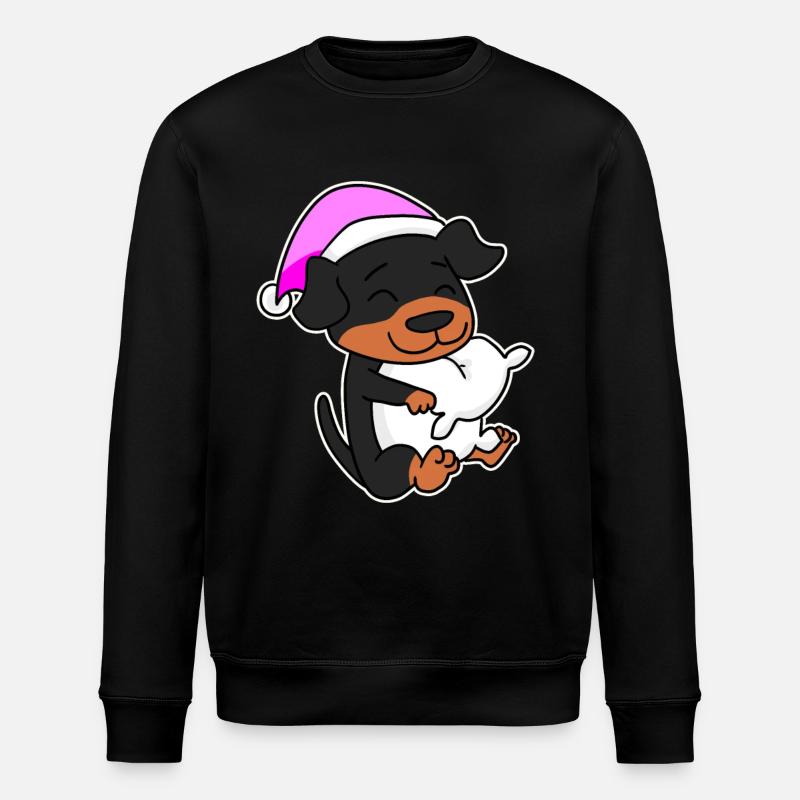 Chien de race Rottweiler - Sweat bio ROLLER Stanley/Stella Unisexe - noir