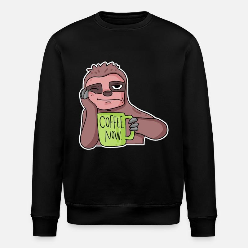 Fauler Mitarbeiter - Stanley/Stella Unisex Bio-Sweatshirt ROLLER - Schwarz