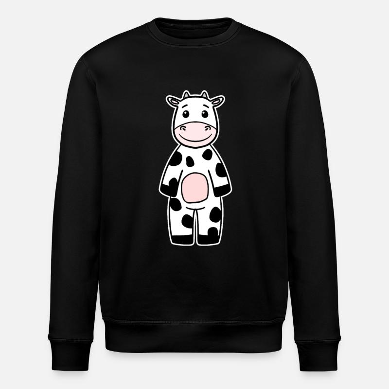 Vache - Sweat bio ROLLER Stanley/Stella Unisexe - noir