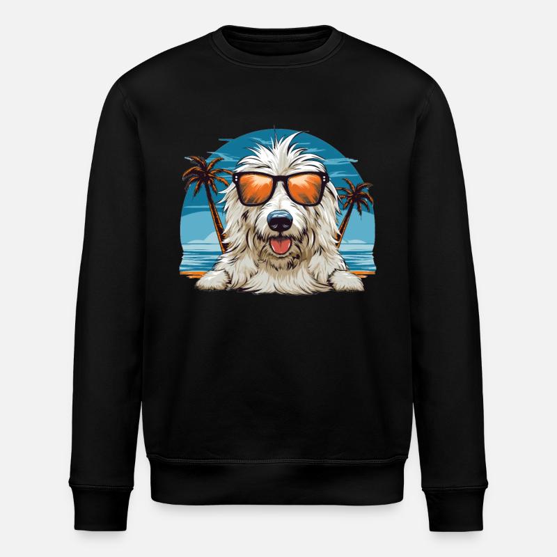 Maremmano Abruzzese Berger allemand - Sweat bio ROLLER Stanley/Stella Unisexe - noir