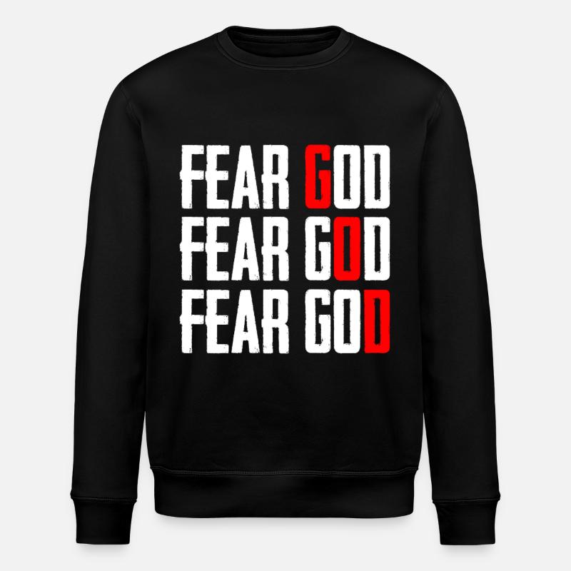 Craignez Dieu - Sweat bio ROLLER Stanley/Stella Unisexe - noir