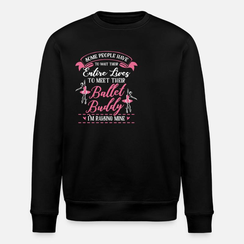 Ballet Buddy - Stanley/Stella ROLLER Unisex Organic Sweatshirt - black