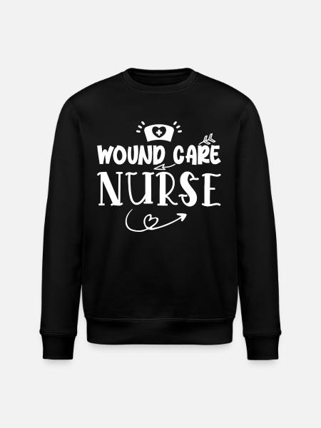 Wound Care Nurse - Stanley/Stella ROLLER Unisex Organic Sweatshirt - black
