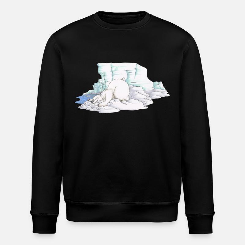 Polar Bear - Sweat bio ROLLER Stanley/Stella Unisexe - noir