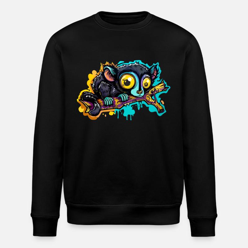 Mohrenmaki - Stanley/Stella Unisex Bio-Sweatshirt ROLLER - Schwarz