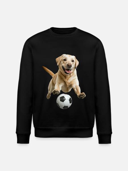Labrador Retriever - Stanley/Stella Unisex Bio-Sweatshirt ROLLER - Schwarz
