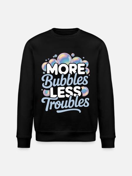 Blasen - Stanley/Stella Unisex Bio-Sweatshirt ROLLER - Schwarz