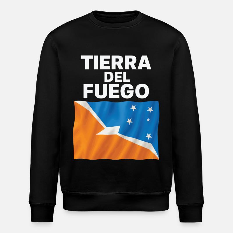 Feuerland - Stanley/Stella Unisex Bio-Sweatshirt ROLLER - Schwarz