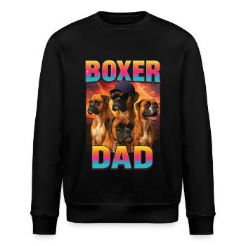 Boxer - Stanley/Stella Unisex Bio-Sweatshirt ROLLER - Schwarz - Vorne - Nik (191cm)