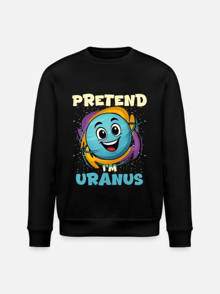 Uranus - Stanley/Stella Unisex Bio-Sweatshirt ROLLER - Schwarz