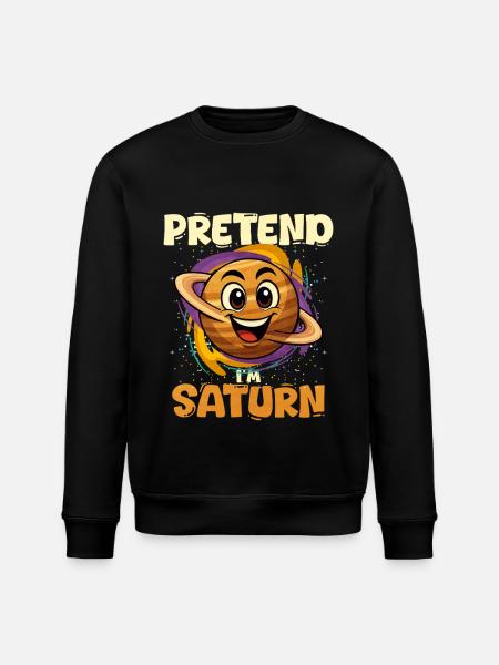 Saturn - Stanley/Stella ROLLER Unisex Organic Sweatshirt - black