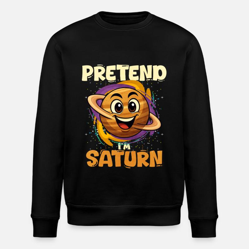 Saturne - Sweat bio ROLLER Stanley/Stella Unisexe - noir