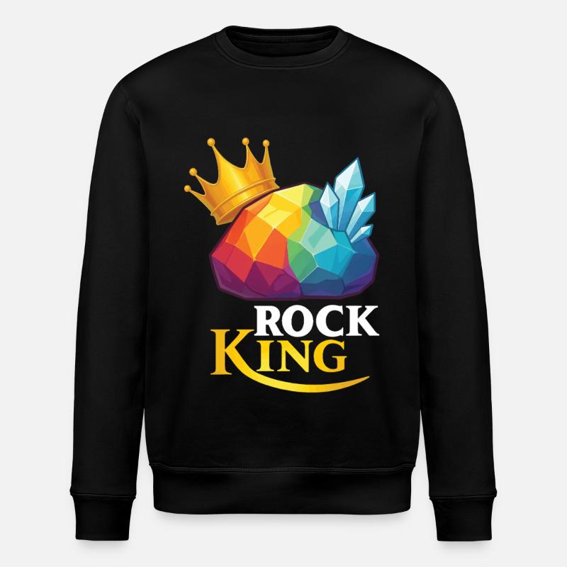 Geology Rock - Stanley/Stella Unisex Bio-Sweatshirt ROLLER - Schwarz