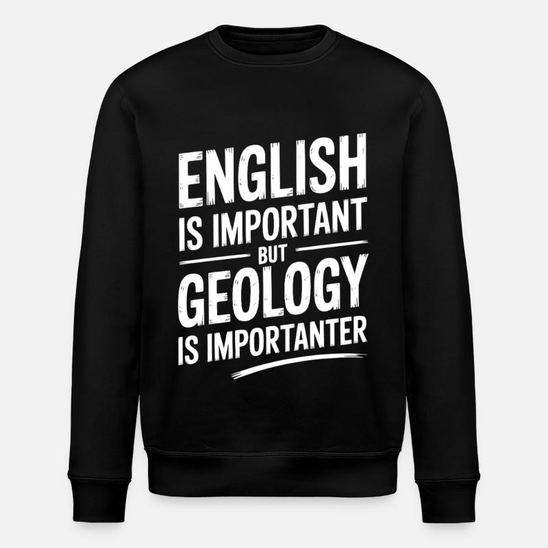 Géologie Roche - Sweat bio ROLLER Stanley/Stella Unisexe - noir