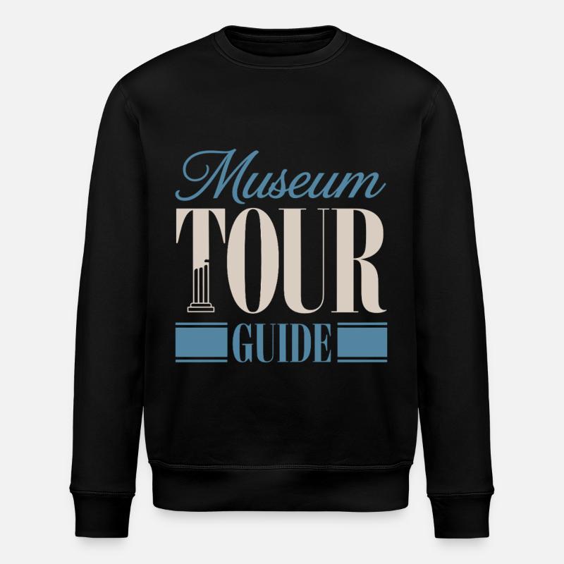 Museum - Stanley/Stella Unisex Bio-Sweatshirt ROLLER - Schwarz