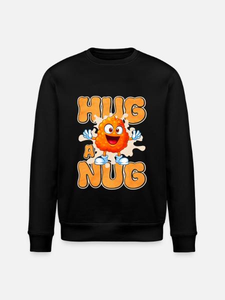 Chicken Nugget - Stanley/Stella Unisex Bio-Sweatshirt ROLLER - Schwarz