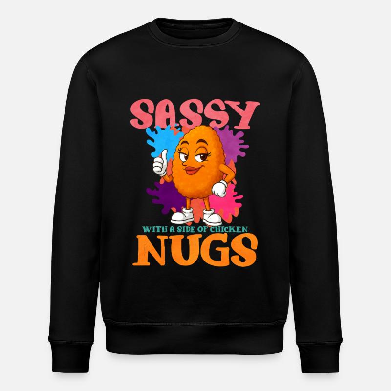 Nugget de poulet - Sweat bio ROLLER Stanley/Stella Unisexe - noir