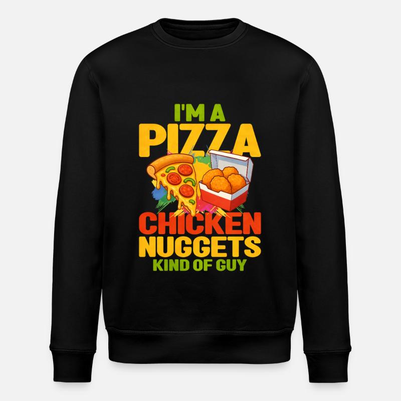 Nugget de poulet - Sweat bio ROLLER Stanley/Stella Unisexe - noir