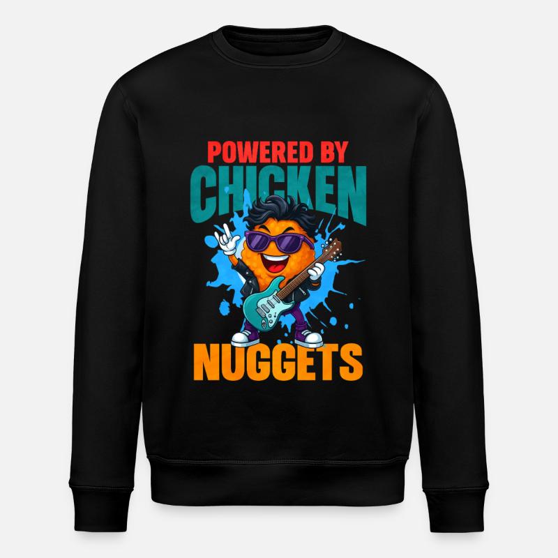 Nugget de poulet - Sweat bio ROLLER Stanley/Stella Unisexe - noir