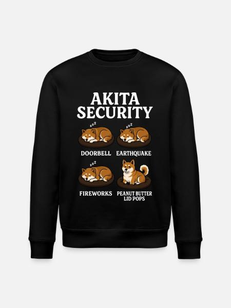 Akita - Stanley/Stella Unisex Bio-Sweatshirt ROLLER - Schwarz