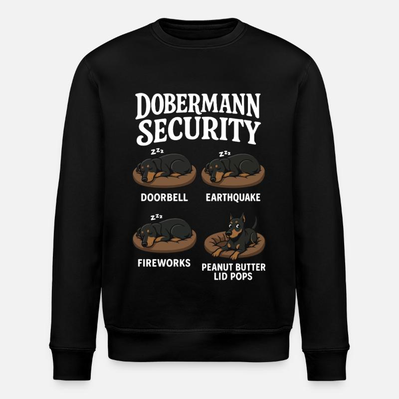 Doberman - Sweat bio ROLLER Stanley/Stella Unisexe - noir