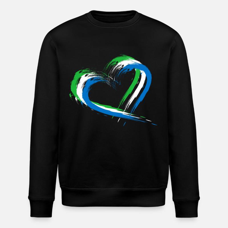 Sierra Leone - Stanley/Stella Unisex Bio-Sweatshirt ROLLER - Schwarz