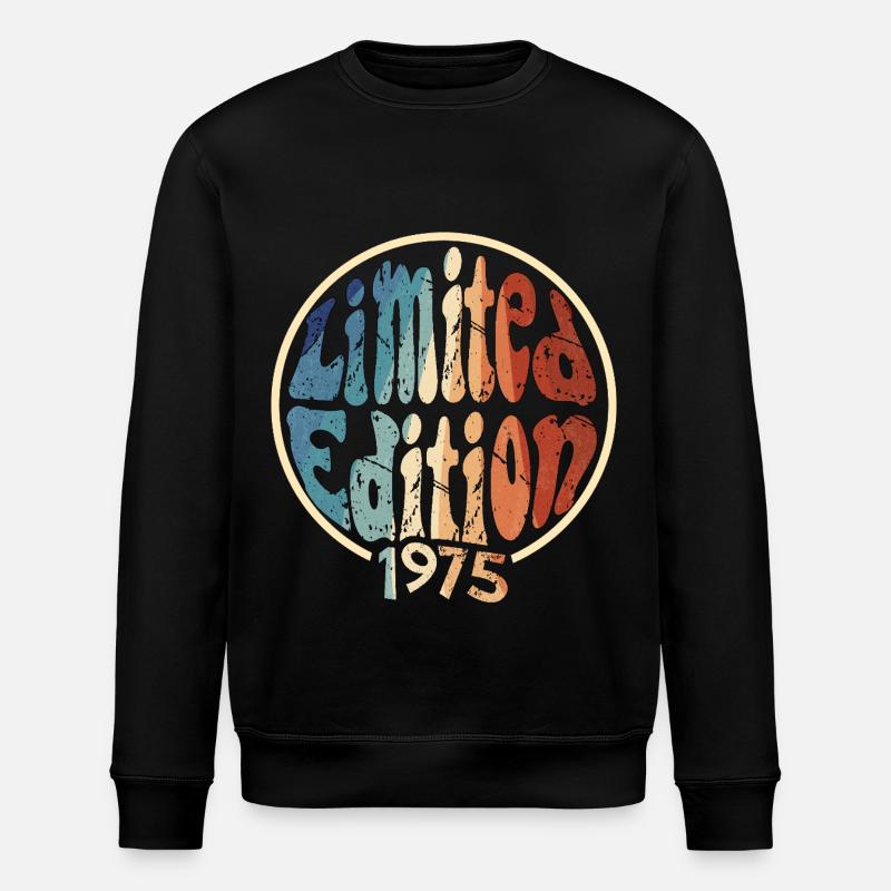 Édition limitée 1975 Groovy Gift - Sweat bio ROLLER Stanley/Stella Unisexe - noir