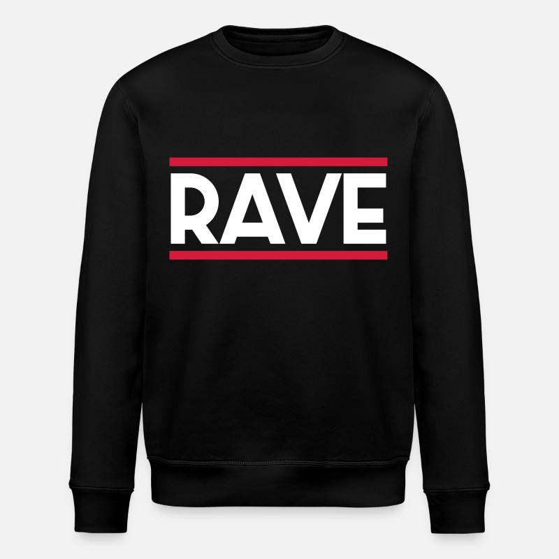 RAVE - Sweat bio ROLLER Stanley/Stella Unisexe - noir