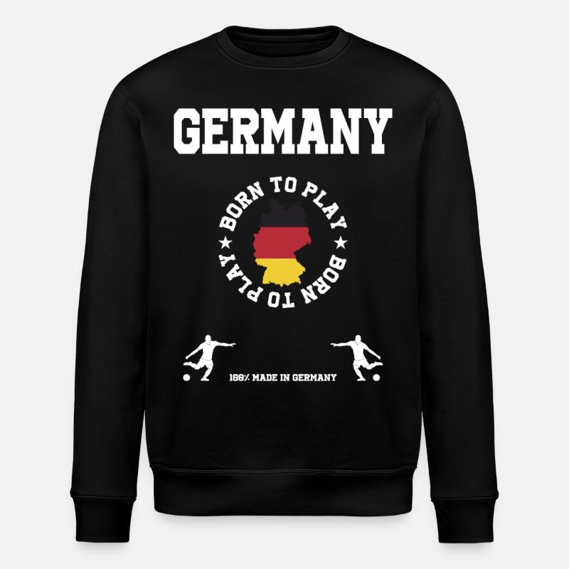 Germany - Stanley/Stella ROLLER Unisex Organic Sweatshirt - black
