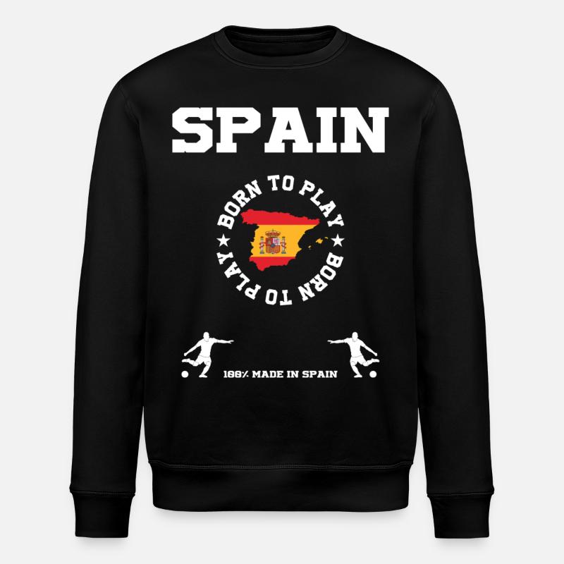 Espagne - Sweat bio ROLLER Stanley/Stella Unisexe - noir