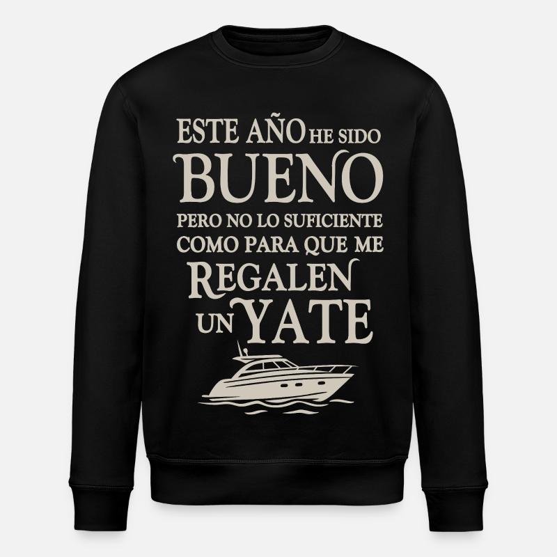 Good but not enough - Stanley/Stella ROLLER Unisex Organic Sweatshirt - black