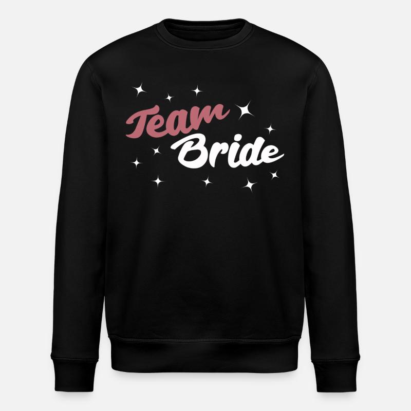 Équipe Mariée - Sweat bio ROLLER Stanley/Stella Unisexe - noir