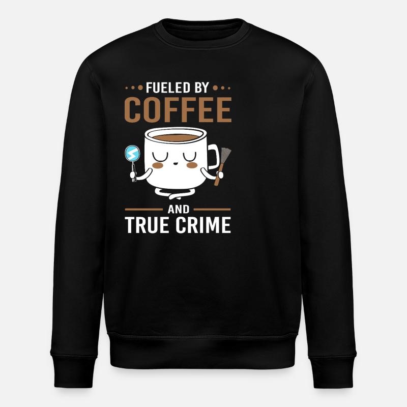 True Crime Krimi - Sweat bio ROLLER Stanley/Stella Unisexe - noir