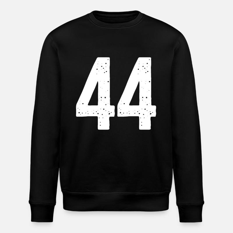 44 Numéros Blanc - Sweat bio ROLLER Stanley/Stella Unisexe - noir