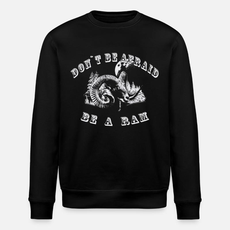 Soyez un Bélier - Sweat bio ROLLER Stanley/Stella Unisexe - noir