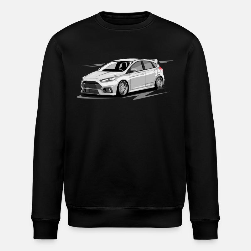 Focus MK3 RS ohne Fahrer - Stanley/Stella Unisex Bio-Sweatshirt ROLLER - Schwarz